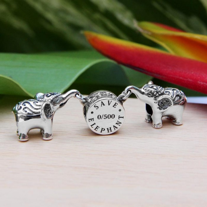 Save Elephant bead 