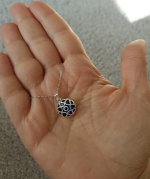 Vendita COLLANA TURCA EVIL EYE CON FILIGRANA 