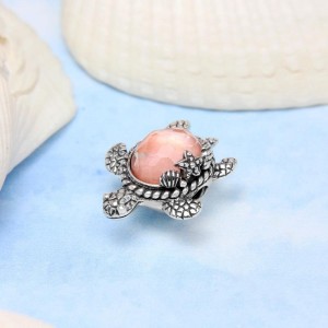 Moress charm MOTHER OF PEARL TURTLE BEAD
